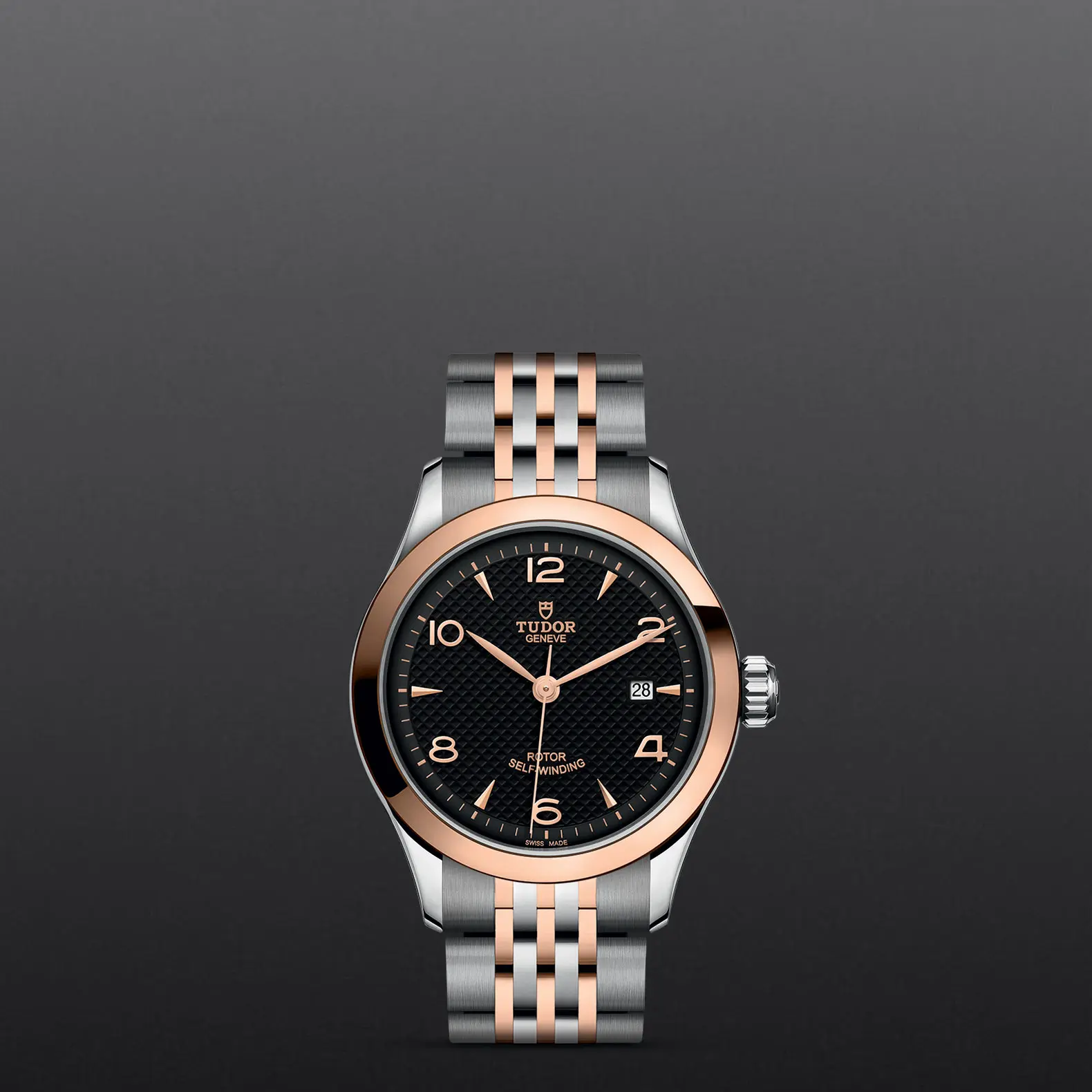 TUDOR1926192628mm steel case with polished finish - M91351-0003 at Cortina Watch Singapore