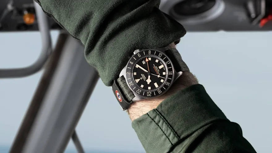 TUDORPelagos FXD GMTPelagos FXD42mm titanium case, satin-brushed finish, fixed strap bars - M2542G267NU-0002 at Cortina Watch Singapore