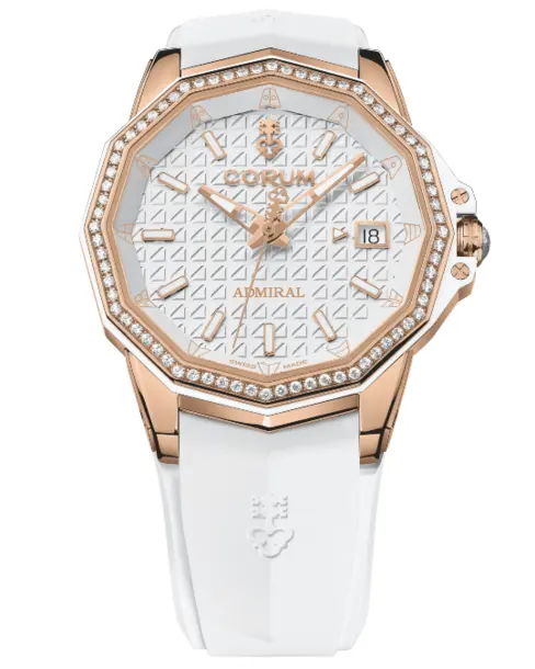 Admiral 38 Automatic Rose Gold - Cortina Watch Singapore