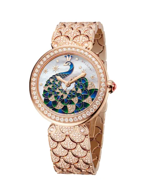 Divas’ Dream Peacock Diamonds - Cortina Watch Singapore