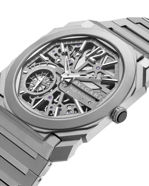 Octo Finissimo Skeleton 8 Days - Cortina Watch Singapore