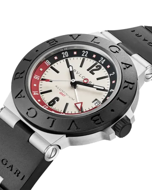 Bvlgari Aluminium Black GMT - Cortina Watch Singapore