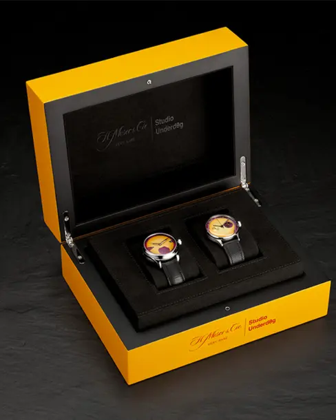 Endeavour Perpetual Calendar Passion Fruit - Cortina Watch Singapore
