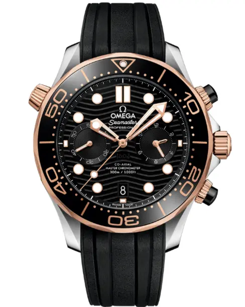 Diver 300M Co-Axial Master Chronometer Chronograph 44mm - Cortina Watch Singapore