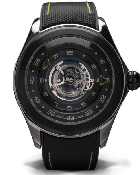 Bubble 47 Central Tourbillon x Label Noir - Cortina Watch Singapore