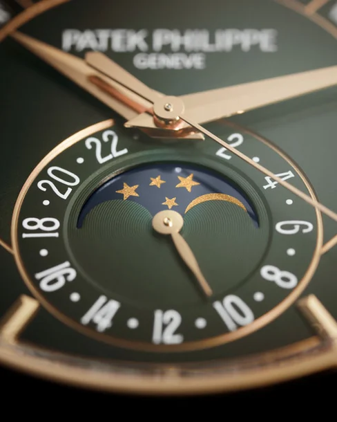 Annual Calendar, Moon Phases - Cortina Watch Singapore