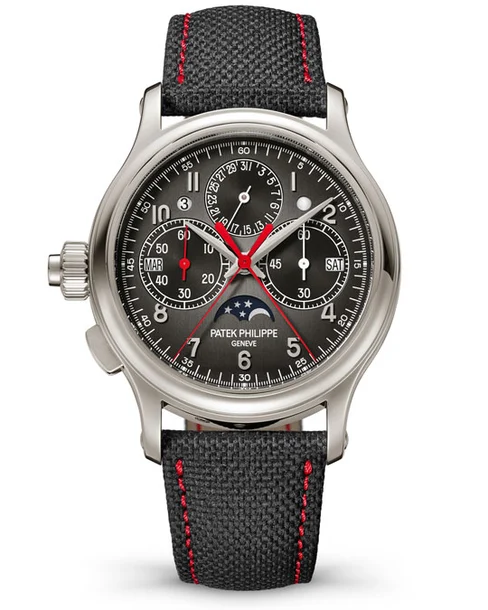 Split-Seconds Monopusher Chronograph for Left-Handers, Perpetual Calendar - Cortina Watch Singapore