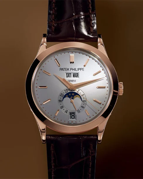 Annual Calendar, Moon phases - Cortina Watch Singapore