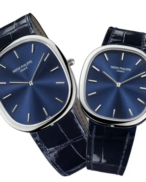 Blue Dial Platinum - Cortina Watch Singapore