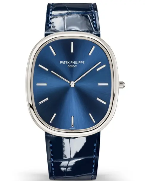 Blue Dial Platinum - Cortina Watch Singapore