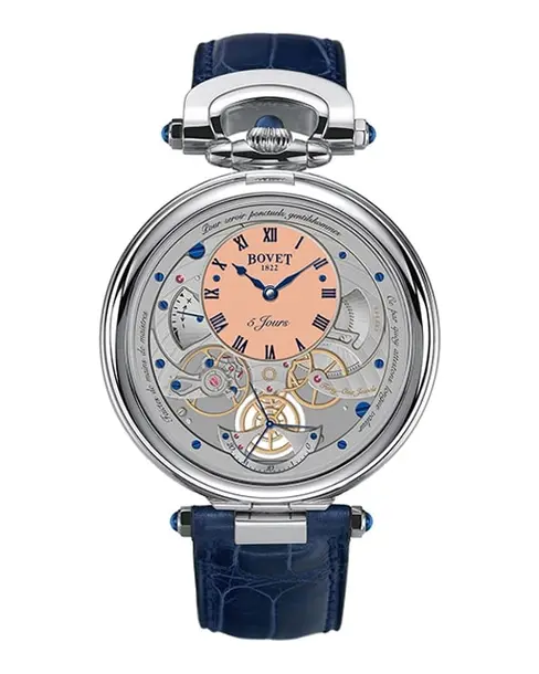 Virtuoso VII In Titanium Salmon Laquered - Cortina Watch Singapore