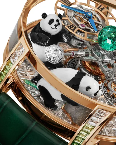 Astronomia Solar Baguette Static Pandas - Cortina Watch Singapore