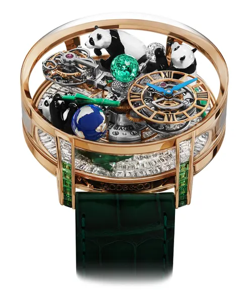 Astronomia Solar Baguette Static Pandas - Cortina Watch Singapore