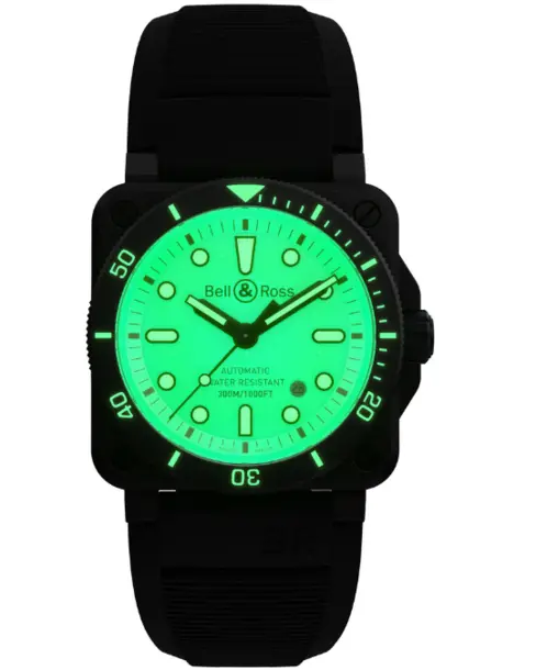 BR 03-92 Diver Full Lum - Cortina Watch Singapore