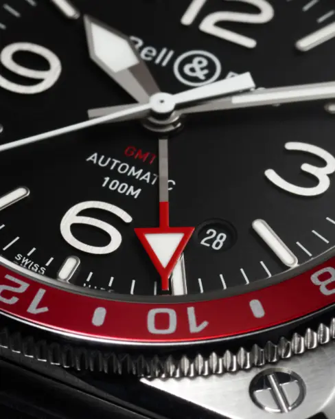 BR 03-93 GMT Black - Cortina Watch Singapore