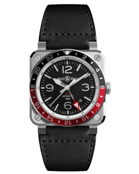 BR 03-93 GMT Black - Cortina Watch Singapore