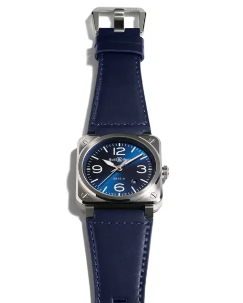 BR 03 Blue Steel - Cortina Watch Singapore