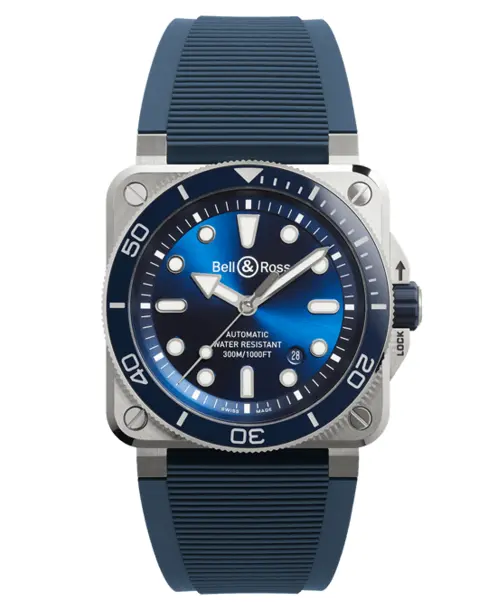 BR 03 Diver Steel - Cortina Watch Singapore