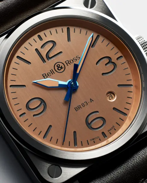 BR 03 Copper - Cortina Watch Singapore