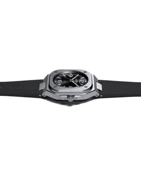 BR 05 Black Steel - Cortina Watch Singapore