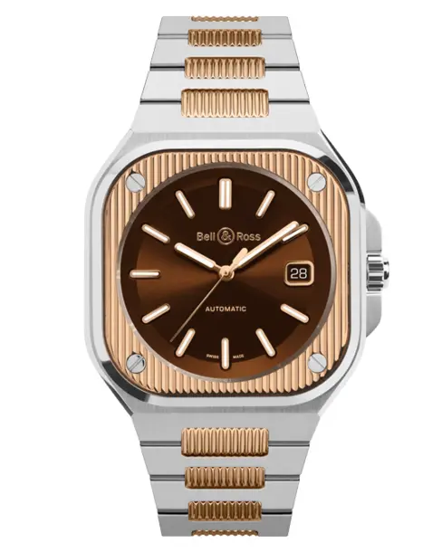 BR 05 Artline Steel & Gold - Cortina Watch Singapore