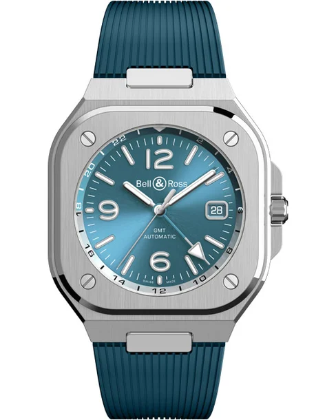 BR 05 GMT Sky Blue - Cortina Watch Singapore