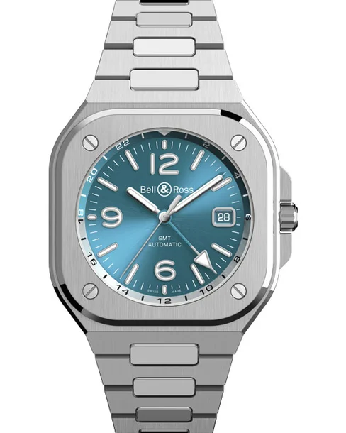 BR 05 GMT Sky Blue - Cortina Watch Singapore