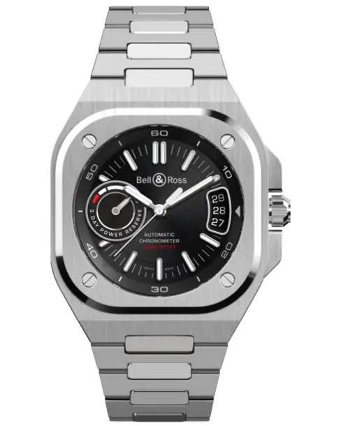 BR-X5 Black Steel - Cortina Watch Singapore