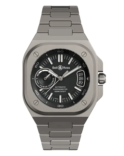 BR X5 Black Titanium (Titanium Bracelet) - Cortina Watch Singapore