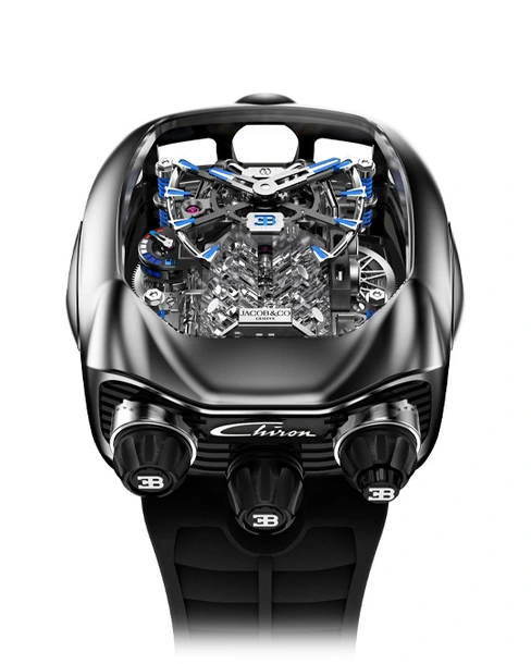 Bugatti Chiron Tourbillon Titanium - Cortina Watch Singapore