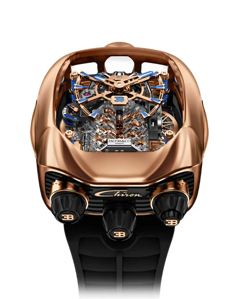 Bugatti Chiron Tourbillon Rose Gold - Cortina Watch Singapore