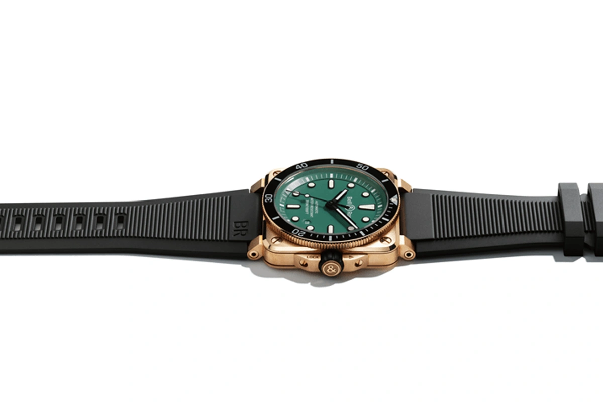 Unveiling Bell & Ross BR 03-92 Diver Black & Green Bronze - Cortina Watch Singapore