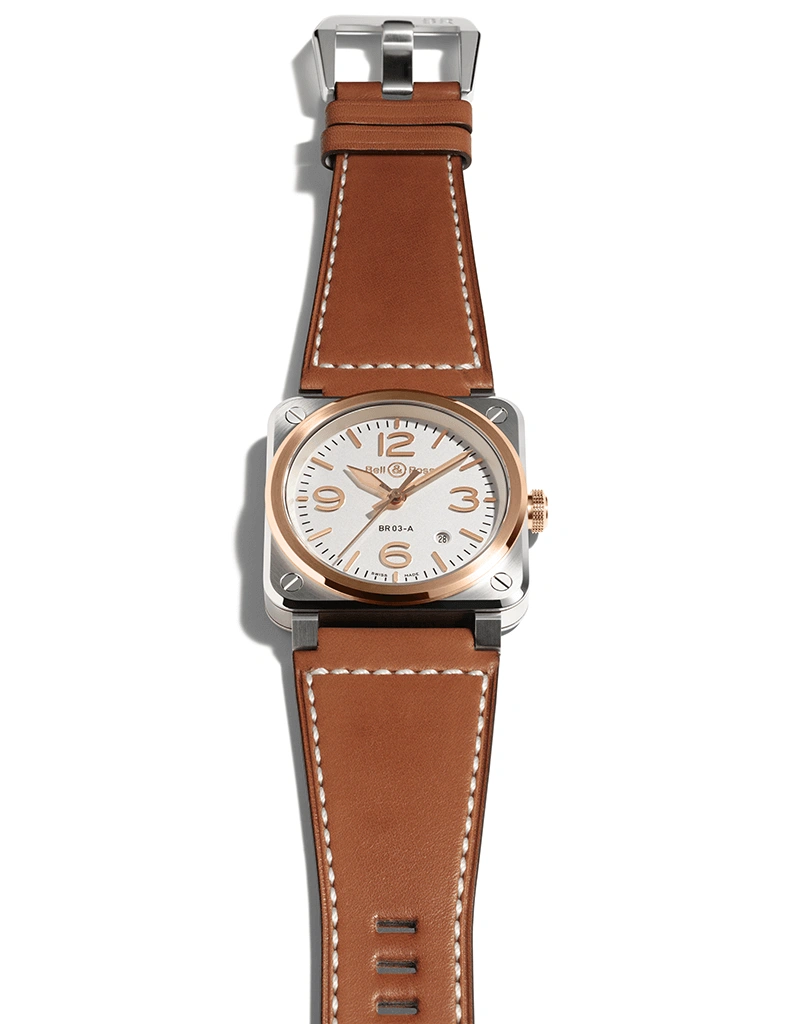 Unveiling Bell & Ross BR 03 White Steel & Gold - Cortina Watch Singapore