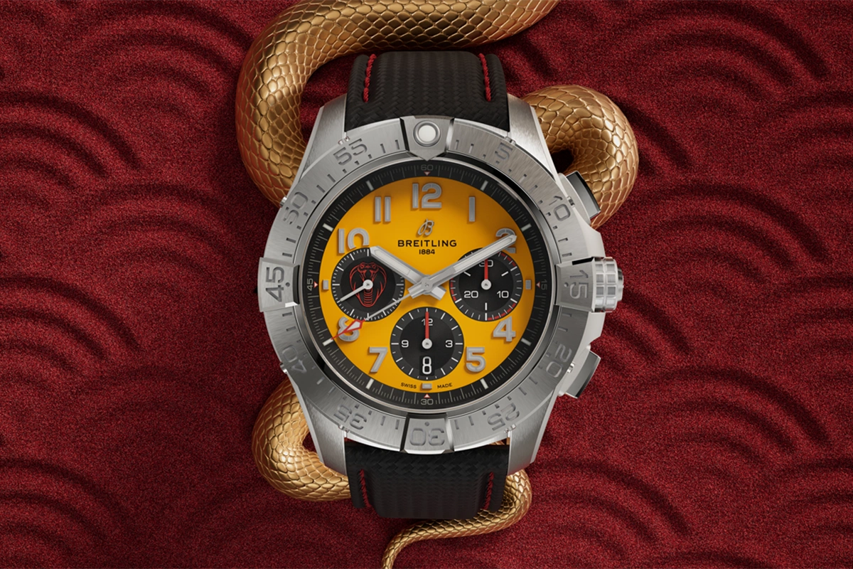 Breitling Avenger Welcomes a Powerful General, The New Cobra Limited Edition - Cortina Watch Singapore