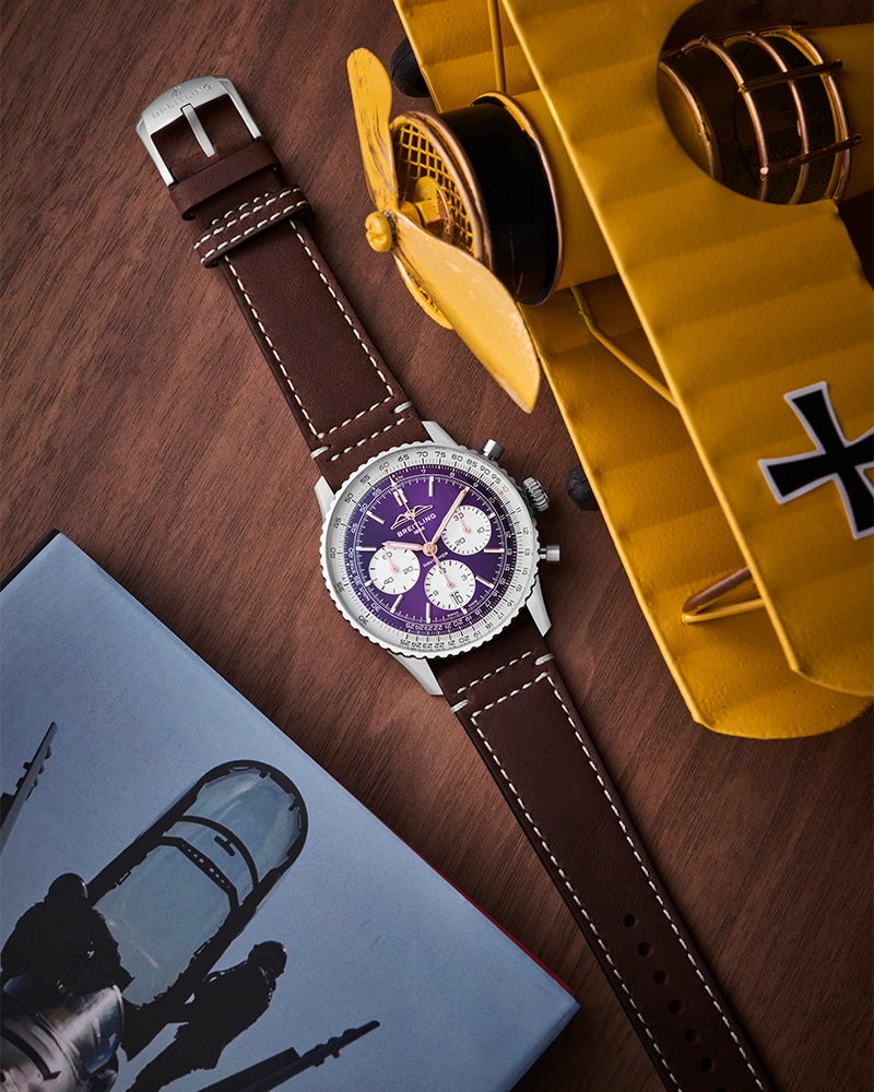 Breitling And Cortina Watch Presents the Navitimer B01 Chronograph 43, Celebrating A Vibrant Partnership with A Bold New Hue - Cortina Watch Singapore