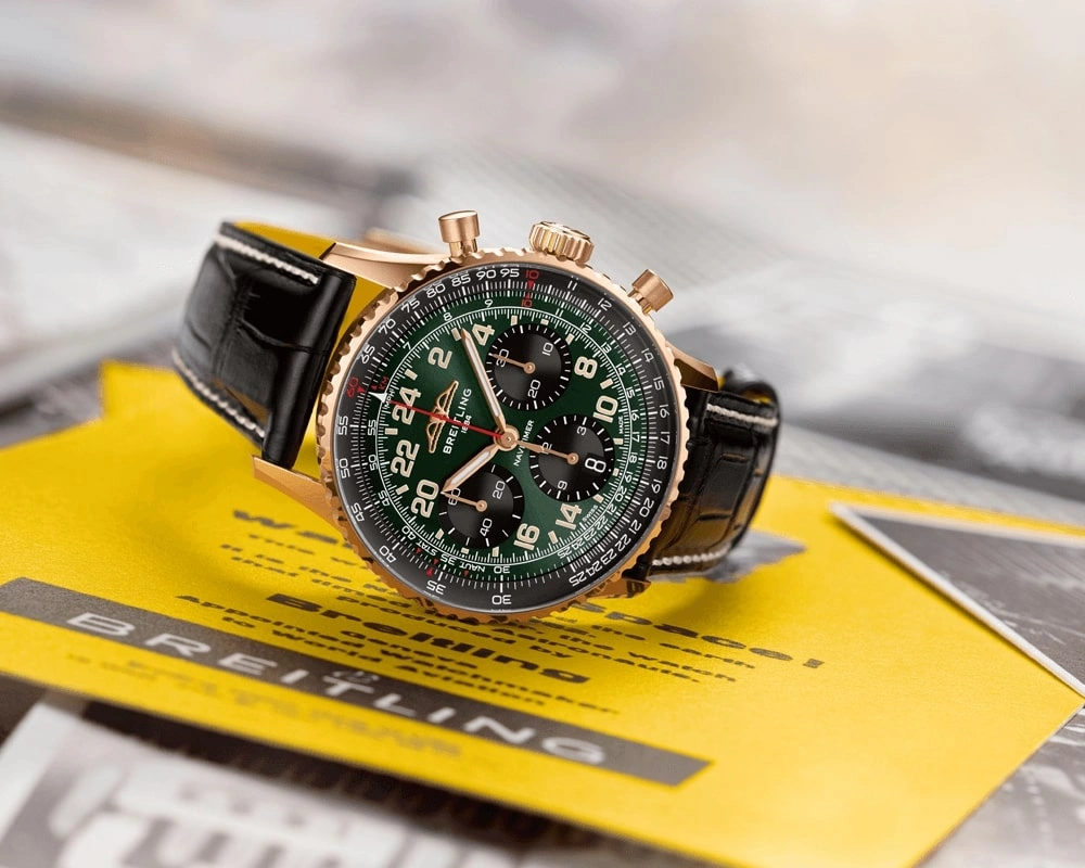 140 Years of Firsts: Navitimer 41 and Cosmonaute B12 - Cortina Watch Singapore