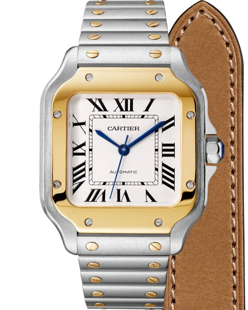 Santos de Cartier Medium Model - Cortina Watch Singapore