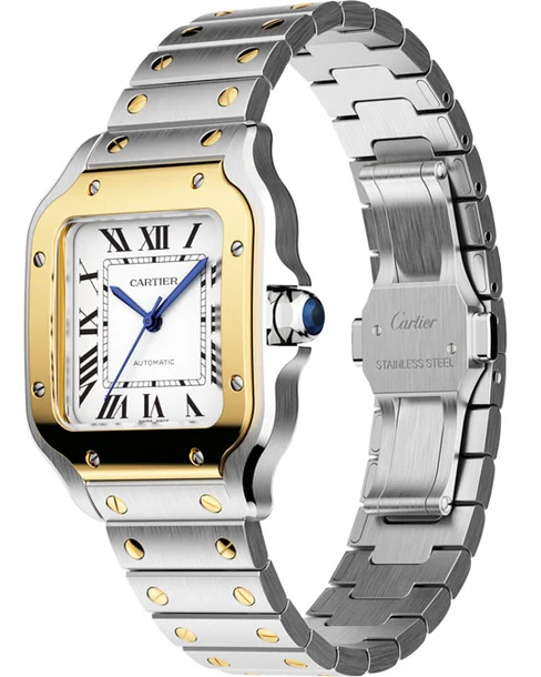 Santos de Cartier Medium Model - Cortina Watch Singapore