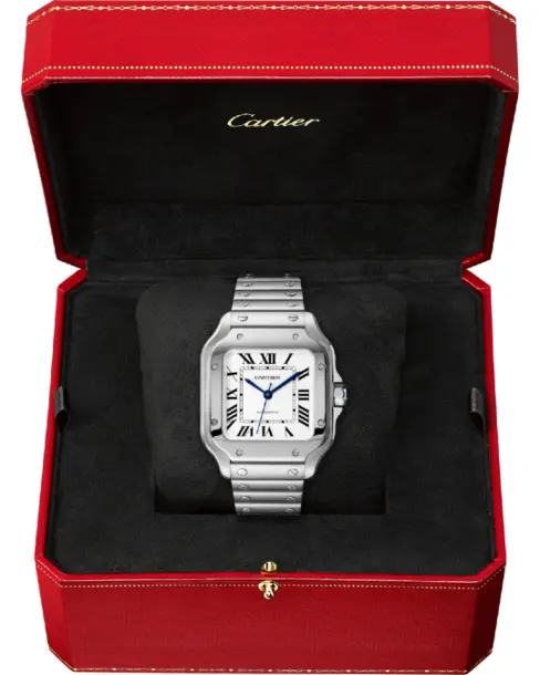 Santos de Cartier Medium Model - Cortina Watch Singapore
