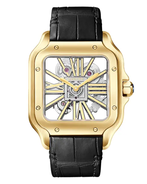 Santos de Cartier Skeleton - Cortina Watch Singapore