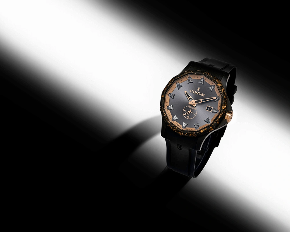 Corum Admiral 42 Automatic Black and Gold