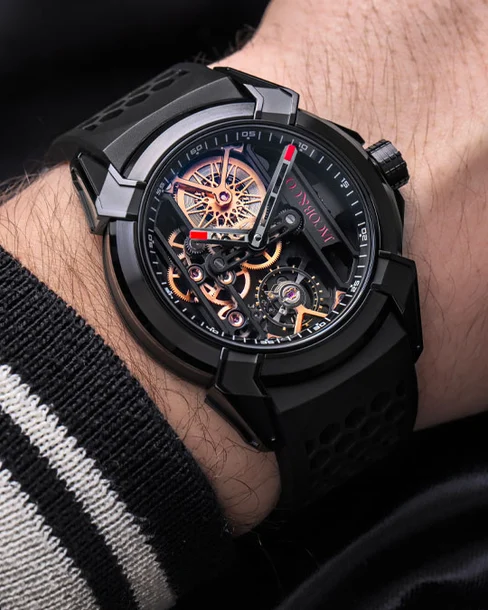 Epic X Black Titanium Black Ring (5N Color Gears) - Cortina Watch Singapore