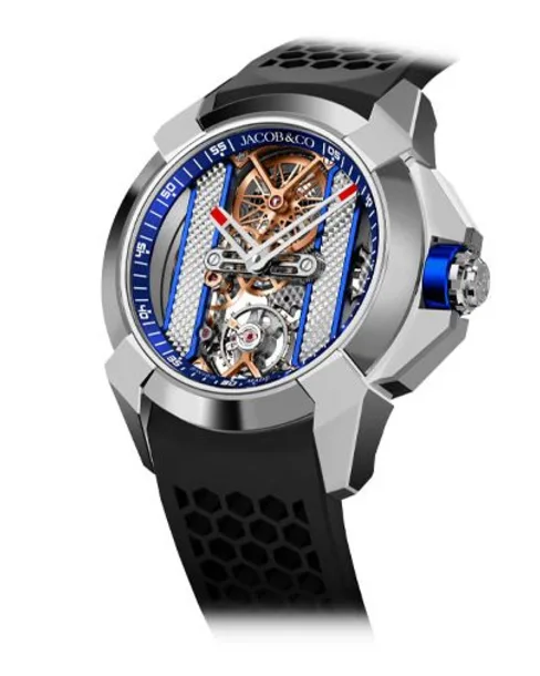 Epic X Stainless Steel - Blue Inner Ring - Cortina Watch Singapore