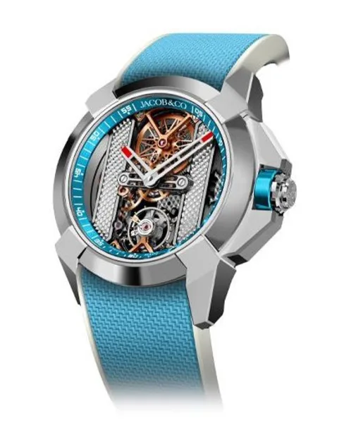 Epic X Stainless Steel - Light Blue Inner Ring - Cortina Watch Singapore