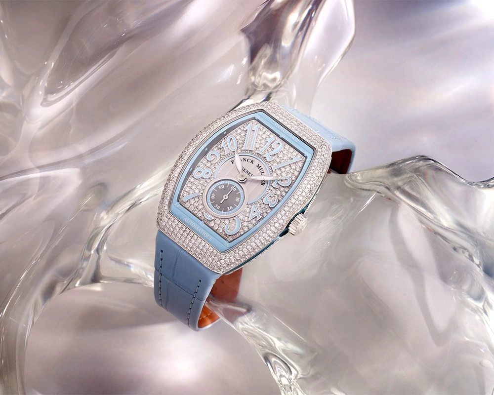 Franck Muller Presents 2024 WPHH Novelties: Vanguard Lady Slim Vintage - Cortina Watch Singapore