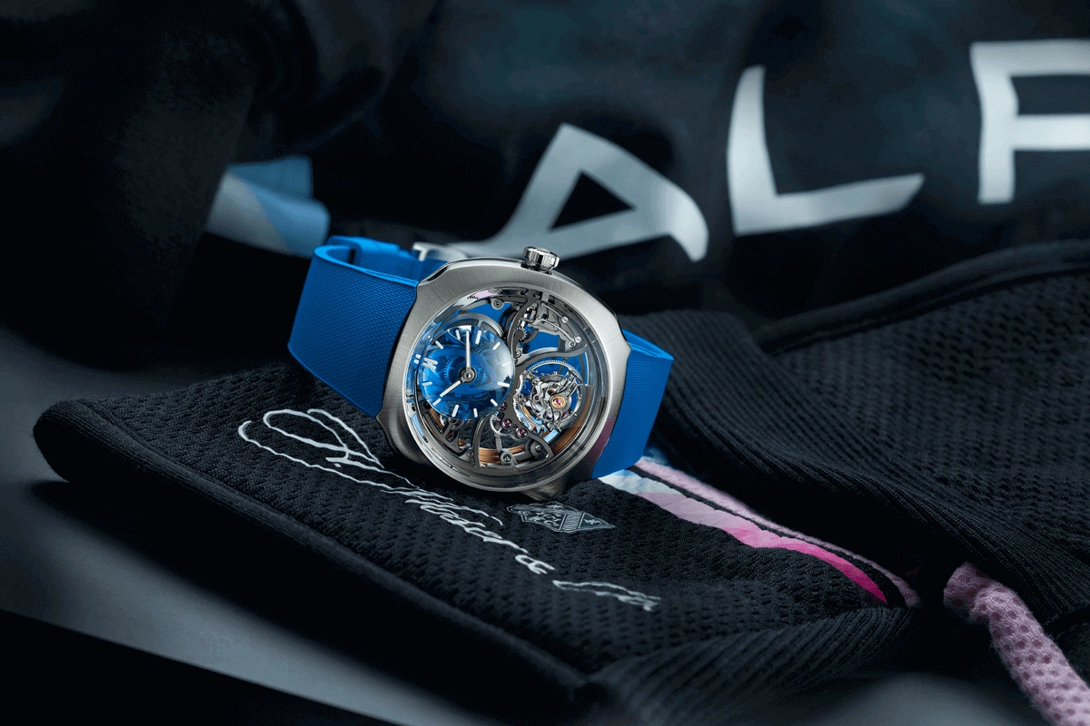 H. Moser & Cie. Unveils the Streamliner Cylindrical Tourbillon Skeleton Alpine Limited Edition - Cortina Watch Singapore