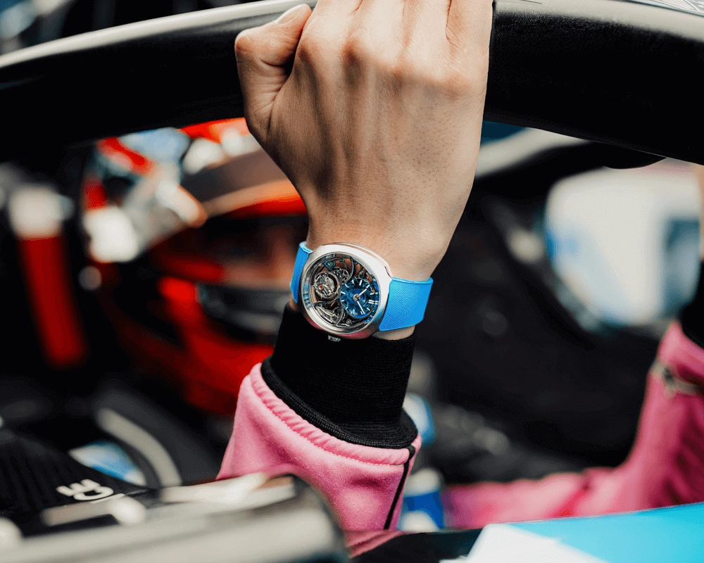 H. Moser & Cie. Unveils the Streamliner Cylindrical Tourbillon Skeleton Alpine Limited Edition - Cortina Watch Singapore