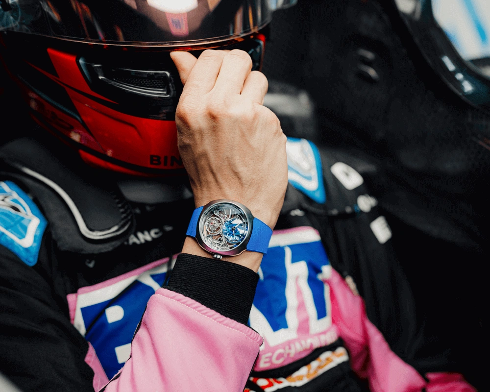 H. Moser & Cie. Unveils the Streamliner Cylindrical Tourbillon Skeleton Alpine Limited Edition - Cortina Watch Singapore