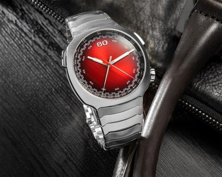 A Bold Tribute in Red: H. Moser & Cie. Celebrates Cortina Watch with Limited Edition Streamliner - Cortina Watch Singapore