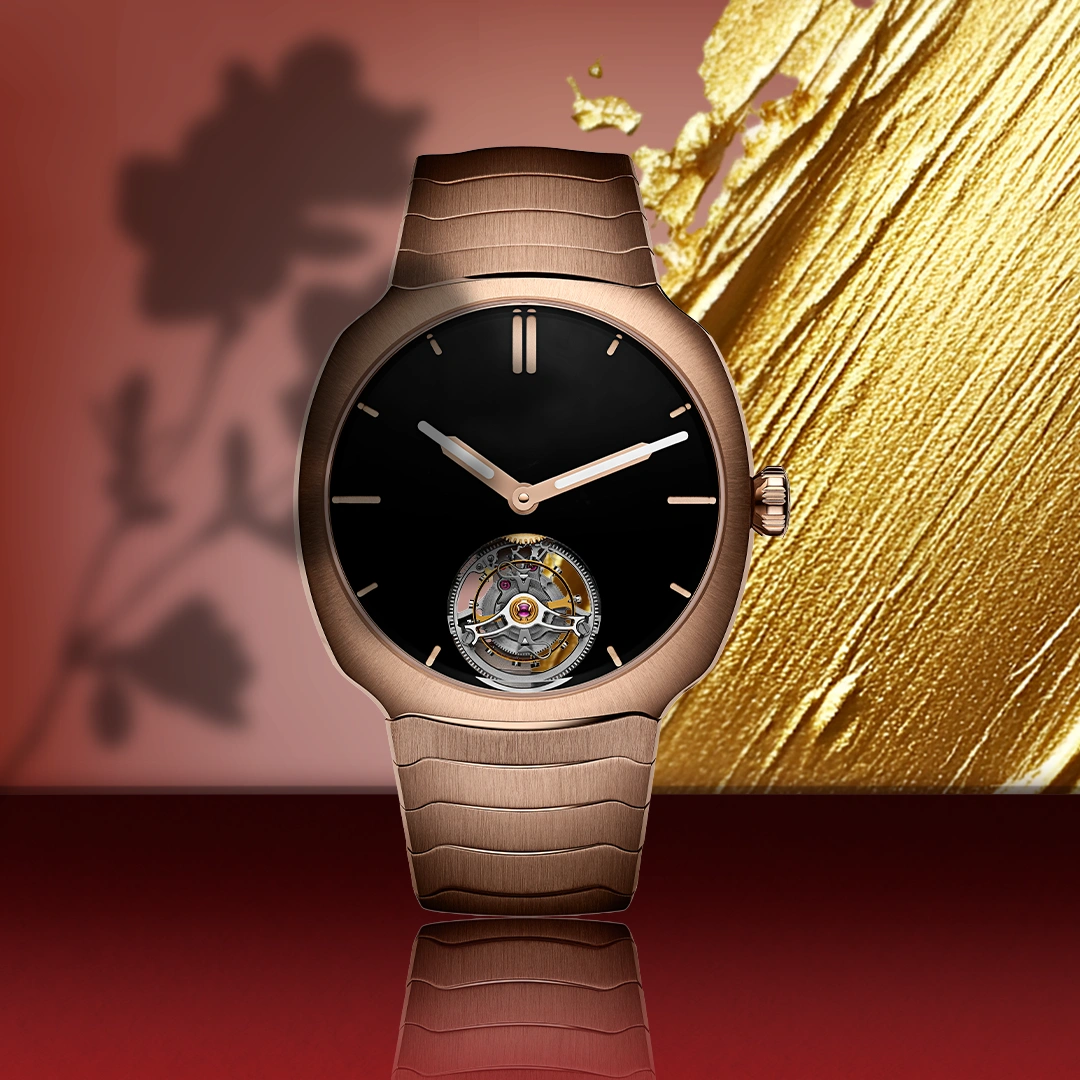 H. Moser & Cie. Streamliner Tourbillon Vantablack